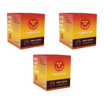 Kit 30 Sachês - Drip Coffee Tradicional 3 Corações