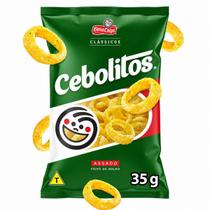 Kit 30 Salgadinhos Milho Cebolitos Clássicos 35g elma chips