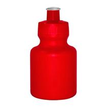 Kit 30 Squeezes 300Ml Vermelho Plástico Premium