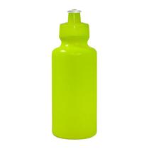 Kit 30 Squeezes 550Ml Amarelo Neon Plástico Premium