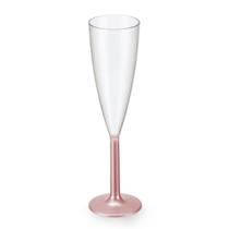 Kit 30 Taças de Champagne 170ml Acrílica Diversas Cores - Excelência Artigos para festas