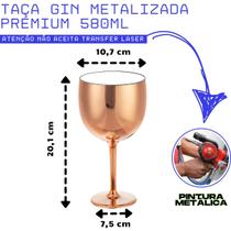 KIT 30 Taças Gin 580ml Metalizadas Premium