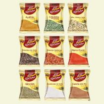 Kit 30 Temperos Selecionados Essenciais Qualidade Premium Praticidade Na Cozinha Real Sabor - Mais T