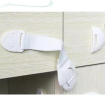 Kit 30 Travas Protetora Fecho Para Gavetas Portas De Armário