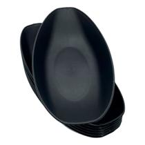 Kit 30 Travessa Preta Bandeja Doces Festa Infantil Sobremesa Kit 30 Travessa Preta Bandeja Doces Festa Infantil Sobremesa