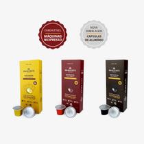 Kit 30 un Cápsulas Café Especial Realcafé Reserva Compatível Nespresso 3 Torras Caixa 10 un cada Kit 30 un Cápsulas Café Especial Realcafé Reserva Compatível Nespresso 3 Torras Caixa 10 un cada