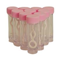 Kit 30 Und Tubete Bolha 9cm Acrílico Com A Tampa Colorida Kit 30 Und Tubete Bolha 9cm Acrílico Com A Tampa Colorida