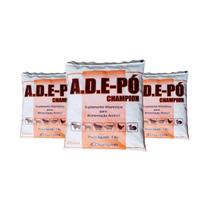 Kit 30 Unidades - Ade Em Pó Suplemento Champion 1Kg