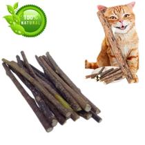 Kit 30 Unidades Graveto Catnip Orgânico Matatibi Gatos