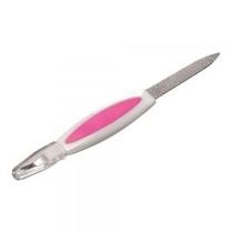 Kit 30 Unidades Lixas de Unhas 2 em 1 Eterna Aço Durável Dupla Face Removedor De Cutículas