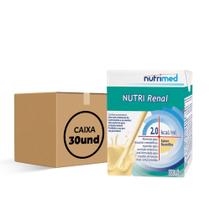 Kit 30 unidades nutri renal 2.0 baunilha tp 200ml - nutrimed