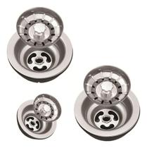 Kit 30 Valvulas Americanas Inox 3 1/2 + Cestinha Pia Cozinha Atacado