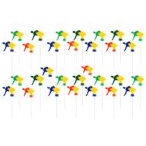 Kit 30 Válvulas Gatilho Borrifador Trigger Spray Frascos Rosca Regulável Multiuso Pulverizador Limpeza