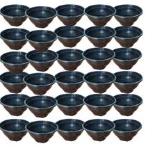 Kit 30 Vasos Cuia 18 Para Plantas E Orquídeas Decorativo Plástico Resistentes Duráveis