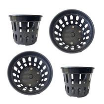 Kit 30 Vasos Vazado Para Plantar Plantas E Orquídeas Samambaias Pote Furinhos Vs 15 Plástico Preto Decoração Ambientes Jardins Kit 30 Vasos Vazado Para Plantar Plantas E Orquídeas Samambaias Pote Furinhos Vs 15 Plástico Preto Decoração Ambientes Jardins