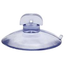 Kit 30 Ventosas 45mm Com Trava E Furo Pvc Cristal Ventosa 4,5cm