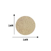 Kit 300 Aplique Mini Bolinha Lisa 2,6cm Mdf Madeira Laser Kit 300 Aplique Mini Bolinha Lisa 2,6cm Mdf Madeira Laser