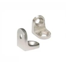 Kit 300 Cantoneiras Maciça 2 Furos 13x13mm Zamac Fixação