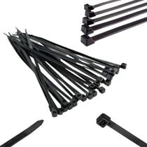 Kit 300 Cintas Plástica 30x7,6 Fita Braçadeira Cinta Herman