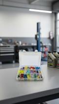 Kit 300 Fusíveis Lâmina Automotivos Com Estojo Organizador