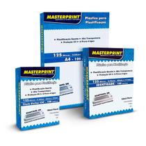 Kit 300 Masterprint A4 Cpf Rg Plastificação Plástico Pouch