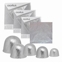kIT 300 Papel Chumbo Prata P/ Bombom mini Trufa 10 x 9,8cm kIT 300 Papel Chumbo Prata P/ Bombom mini Trufa 10 x 9,8cm