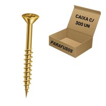 Kit 300 Parafusos Chata 4,5 x 60mm Phillips Bicromatizado