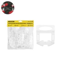 Kit 300 Peças Espaçador Nivelador Porcelanato Clip Piso 2mm Kit 300 Peças Espaçador Nivelador Porcelanato Clip Piso 2mm