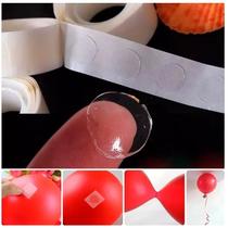 Kit 300 Pontos de Cola Balão Gotas Fixa Bexiga Adesivo Dupla Face Kit 300 Pontos de Cola Balão Gotas Fixa Bexiga Adesivo Dupla Face