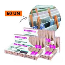 Kit 300 Prendedor De Roupas Pregadores De Madeira Sanremo Kit 300 Prendedor De Roupas Pregadores De Madeira Sanremo