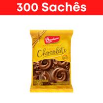 Kit 300 sachês amanteigado chocolate bauducco