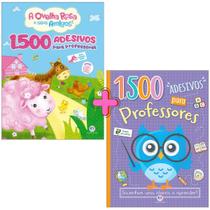 Kit 3000 Adesivos para Professores: A Ovelha Rosa e Seus Amigo + Incentive Seus Alunos A Aprender! Ciranda Cultural