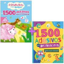 Kit 3000 Adesivos para Professores: A Ovelha Rosa e Seus Amigos + Educação Infantil Ciranda Cultural