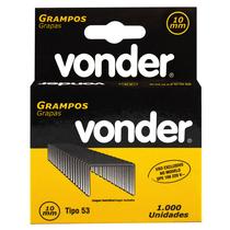 Kit 3000 Grampos 10mm Tipo 53 Vonder Para Grampeador Elétrico Gpe168 Kit 3000 Grampos 10mm Tipo 53 Vonder Para Grampeador Elétrico Gpe168