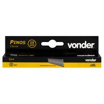 Kit 3000 Pinos 15mm Grampo Tipo F Vonder Para Grampeador Elétrico Gpe916