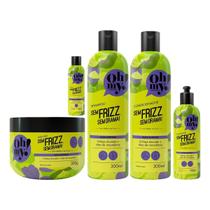 Kit 300Ml 5 Itens Oh My Sem Frizz, Sem Drama