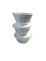 Kit 300un Pote isopor com tampa térmico 500ml cumbuca Festa