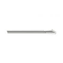 Kit 30m Linear Roda Teto Perfil de Poliestireno S35 Branco Homestar