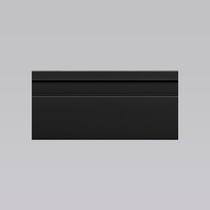 Kit 30m Linear Rodapé Pvc Edge Preto Frisado 7cm X 15mm X 2m Kit 30m Linear Rodapé Pvc Edge Preto Frisado 7cm X 15mm X 2m