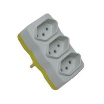 Kit 30PC Adaptador de Tomada 2 Polos + T Multiplo 3 Tomad - Prismatec