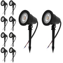 Kit 30x Espeto De Jardim 3W IP65 Bivolt Verde