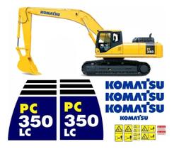Kit 31 Adesivos UV Compatível Komatsu PC350LC Kit 31 Adesivos UV Compatível Komatsu PC350LC