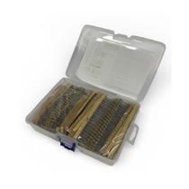 Kit 3120 Resistor 156 valores 20 cada 1R a 10MR Ohm 1/4W+-5% Kit 3120 Resistor 156 valores 20 cada 1R a 10MR Ohm 1/4W+-5%
