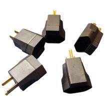 Kit 32 adaptador reverso plugue nema para tomada nbr14136 classe i Kit 32 adaptador reverso plugue nema para tomada nbr14136 classe i