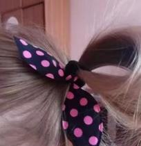 Kit 32 amarrador para cabelo lacinho infantil prática - Filó modas