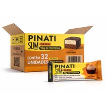 Kit 32 Barra Slim Whey Churros PINATI 35g - 10g de Proteina Kit 32 Barra Slim Whey Churros PINATI 35g - 10g de Proteina