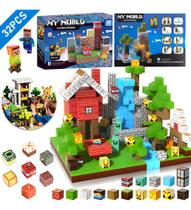 Kit 32 Blocos Magnéticos Inspirado Brinquedo