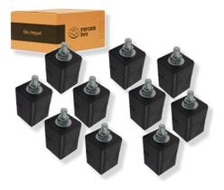 Kit 32 Calcos Condensadora Borracha Split Mini Parafuso 5/16 Kit 32 Calcos Condensadora Borracha Split Mini Parafuso 5/16