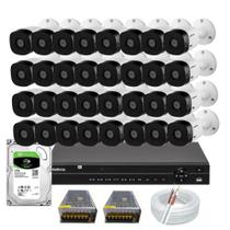 Kit 32 Câmeras Intelbras 1120b Dvr 32 Canais Com Hd 3tb Completo Kit 32 Câmeras Intelbras 1120b Dvr 32 Canais Com Hd 3tb Completo