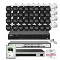 Kit 32 Câmeras Segurança IP Intelbras Vip 1230B Bullet Nvd 32 Canais 3tb Kit 32 Câmeras Segurança IP Intelbras Vip 1230B Bullet Nvd 32 Canais 3tb